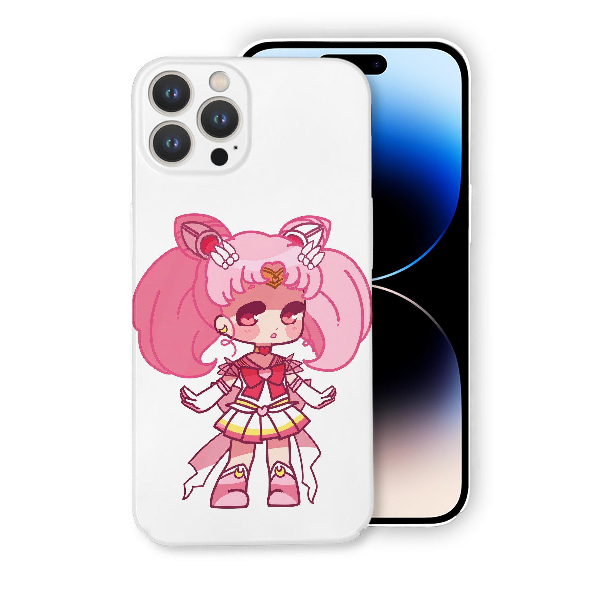 （画像用） 美少女戦士セーラームーン ちびうさ Sailor Moon Chibiusa Tsukino Usagi Small Lady Serenity 【iPhone 14シリーズ対応】ハードケース